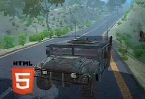 Симулятор вождения джипа Hummer
