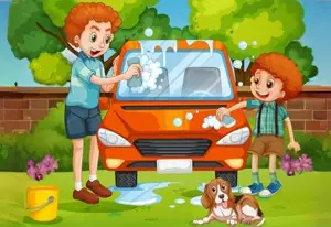 Игра Скрытые Звезды на Автомойке
