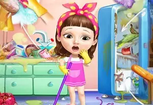 Игра Летняя Уборка Милой Малышки