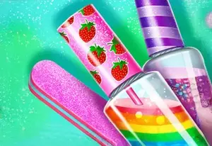 Candy Manicure Fashion Game