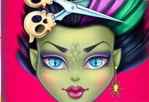 Monster Hair Salon: Игра о сумасшедших прическах