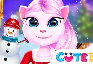 Игра-одевалка Анджелы