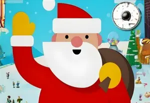 Spinny Santa Claus