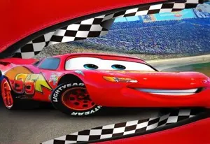 Раскраска Тачки Disney Pixar для детей