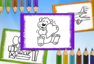 Cartoon Coloring Book