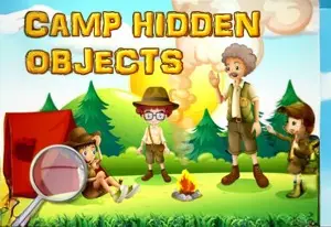 Игра Спрятанные в лагере предметы