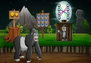 Infant Chimp Escape