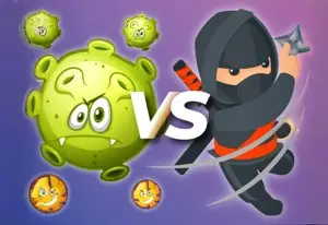 Игра Ниндзя Против Вируса 2