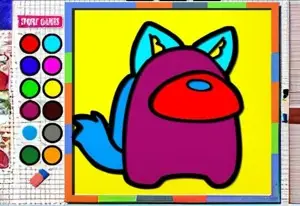 Among Us Coloring Fun