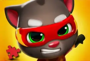 Игра Говорящий кот Том: головоломка пазл онлайн