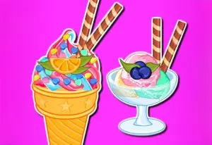 Игра Приготовление мороженого и джелато онлайн