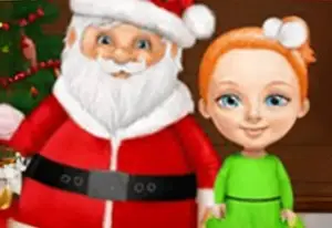 Игра Малышка Готовиться к Рождеству
