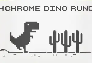 Бег динозавра T-Rex
