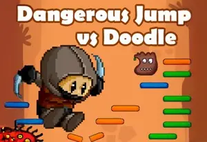Dangerous Jump vs Doodle Jump