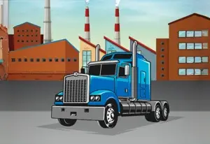 Game Truck Racing 2D