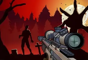 Игра Зомби Снайпер 2Д