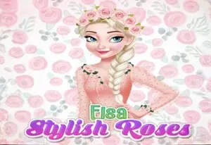 Elsa Frozen Stylish Roses