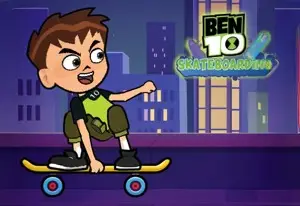 Игра Бен 10: Скейтбординг