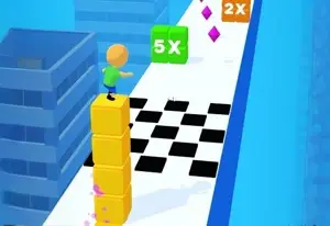 Игра Стек Куб Серфер 3Д