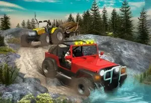 Игра Бездорожье 4x4 Вождение Джипа