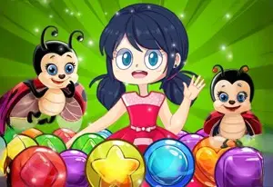 Игра Пузыри Леди Баг