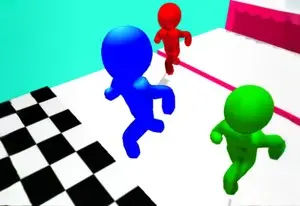 Игра Гонка стикменов 3D онлайн