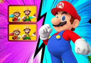 Game Puzzle with the Difference: Super Mario