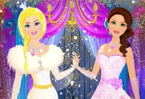 Игра-одевалка для невесты на свадьбу для девочек