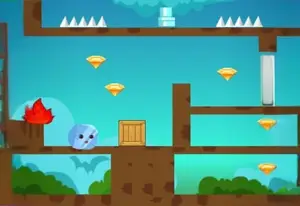 Игра Огонь и Вода Приключение 3