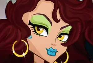 Макияж Клодин из Monster High