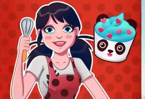 Игра Леди Баг: создание чудесного кекса онлайн