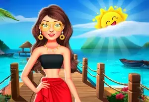 Игра Летний Сияющий Образ Лучшей Подруги
