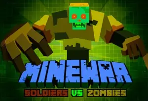 Игра Майнкрафт-Солдаты Против Зомби
