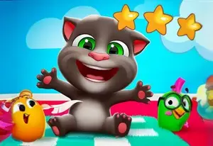 Игра Говорящий Том: Искать Звезды