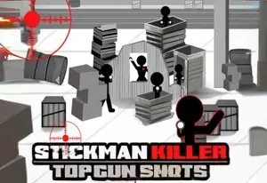 Stickman Killer: Лучшие выстрелы из пистолета
