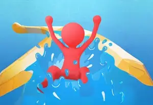 Игра Гонка На Водных Горках в Аквапарке