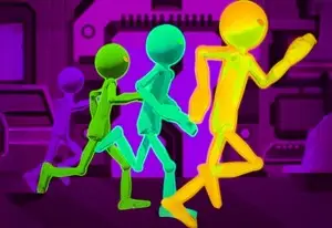 Игра Стикмен Побег Паркур