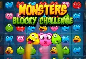 Игра Монстры блочный вызов онлайн