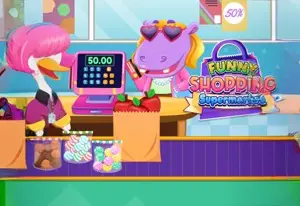 Игра Супермаркет еды