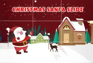 Christmas Santa Slide