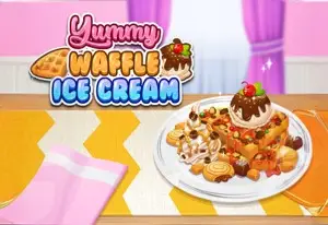 Игра Вкусное Вафельное Мороженое