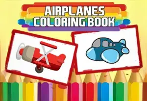 Airplanes Coloring Book