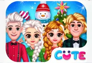 Игра Празднование Рождества Холодной Принцессы