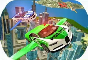 Игра Симулятор Летающей Полицейской Машины