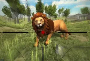 Lion hunting game