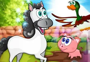 Игра Фермерские животные для детей