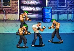 Игра Уличные Драки Бандитов 2Д