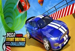 Мега уровни Car Stunt Impossible Track Game