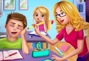 Игра Школьное Веселье с Учителем