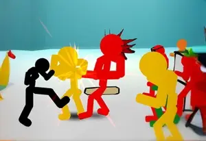 Игра Стикмен: Уличные Бои 3Д